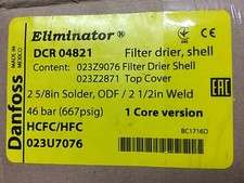 DCR Filter 04821 Drier Housing For Refrigeration & Air Conditioning Systems