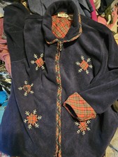 Global Gold Plus Full Zip Long Sleeve, Full Zip Medium Weight Fleece, 3x Nwot
