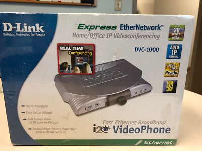 Brand New D-Link Express Home And Office IP Videoconferencing Video Phone