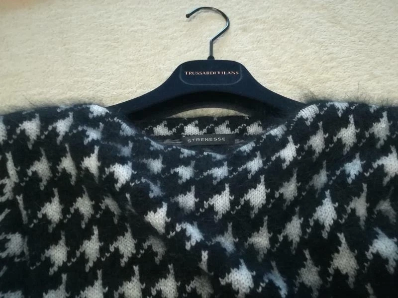 Suéter Chaqueta Strenesse Premium Jumper Pata de Gallo Talla 12 Foto 3 de 4