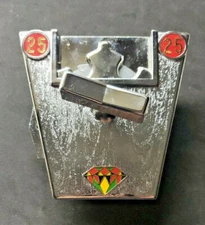 Vintage 50 cent Diamond Vending Machine Coin Mechanism 2 quarters NOS U112
