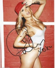 Sexy UFC Ring Girl Brittney Palmer Signed Autographed 8x10 Photo COA C