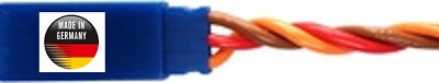 Buchsenkabel / Servo-Gegenkabel verdrillt JR Uni 30cm 0,5mm² Anschlusskabel 0,5