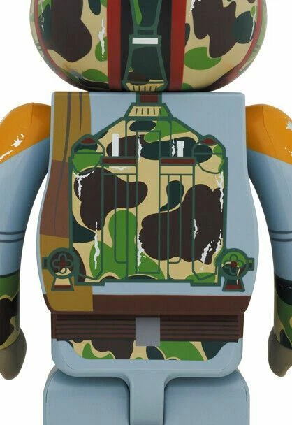 BE@RBRICK Medicom toy Bearbrick BAPE x STAR WARS BOBA FETT
