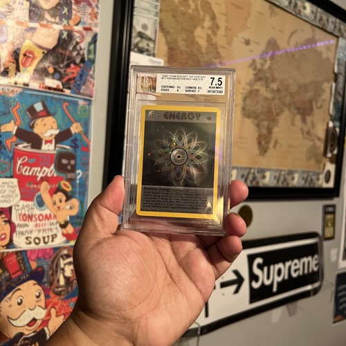 Rainbow Energy (1st Edition) graded PSA 7.5 for sale on eBay
