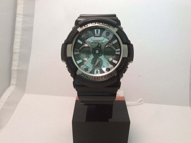 Casio G-SHOCK GA-200BW Watch Black Silver EUC for sale online | eBay