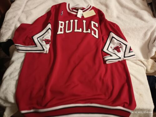 Chicago Bulls warm up jacket 100% Authentic Mitchell Ness 1987-88 Jersey Size 56 - Picture 1 of 3