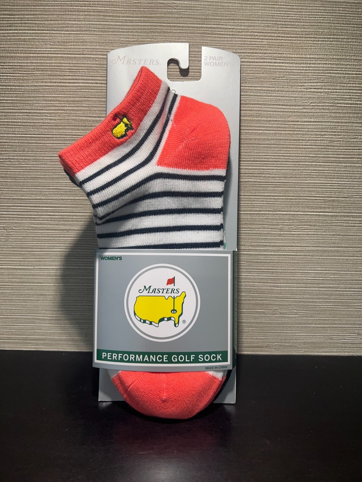 Masters Augusta National Performance Golf Sock Socks NEW Ladies 6-9