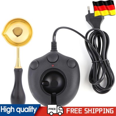 Electric Wax Seal Warmer Wax Stamp Seal Kit Cat Paw Shaped for Letter Sealing