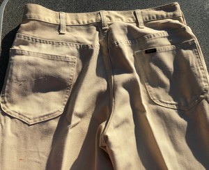 mens bootcut khaki work pants