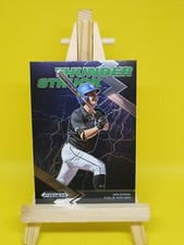 2022 PANINI PRIZM DRAFT PICKS THUNDER STRUCK COLE YOUNG RC HIGH SCHOOL #TH-CY