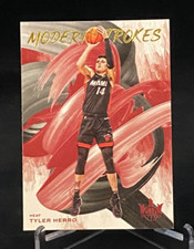 2021-22 Panini Court Kings Modern Strokes #23 Tyler Herro Miami Heat