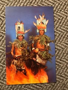 Vintage Postcard - Harvest Dance - free postage