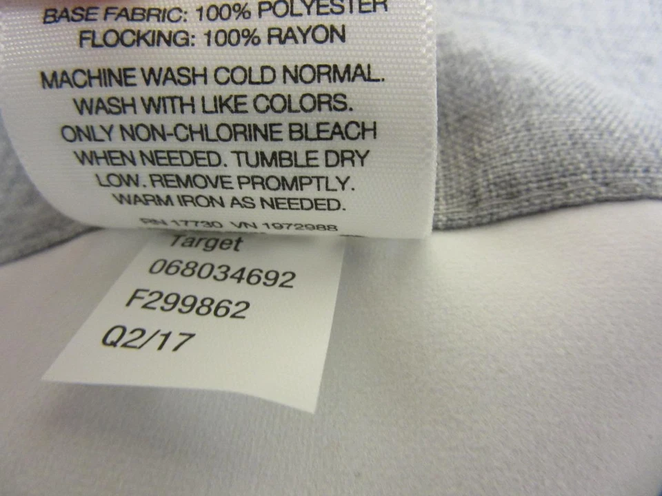 Target Room Essentials Gray Lightblocking Curtain Panel 63" x 42" Unused - Image 3 of 3