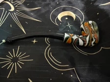 8" Gandalf Sherlock Tobacco Smoking Pipe Collectible Glass Pipes Phoenix Star