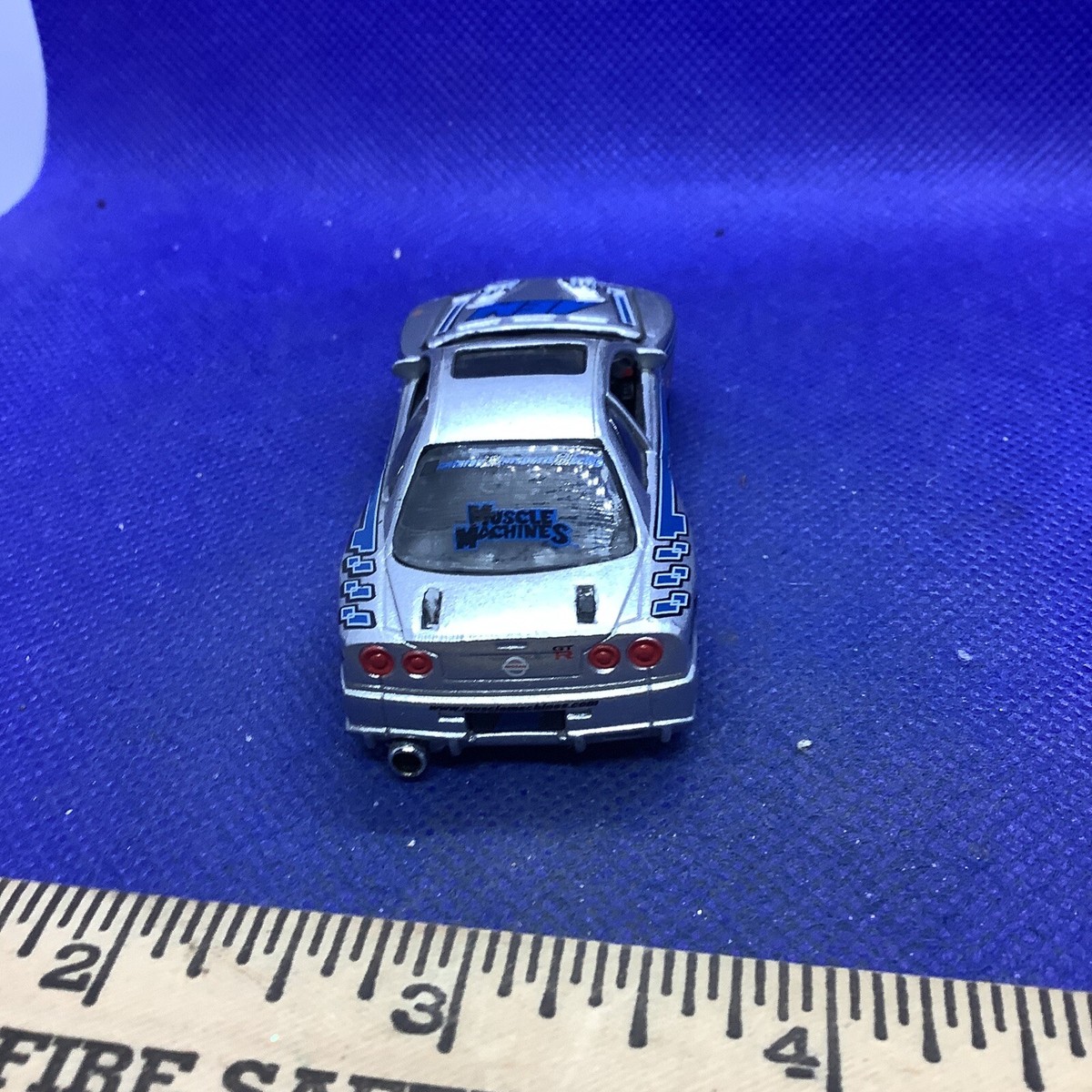 【期間限定価格】MICKFANNING THE TWIN TURBO5.0 2002 Funline Muscle Machines Nissan Skyline GT-R Silver