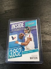 2020 Panini Prestige DESHAUN WATSON Inside The Numbers Houston Texans IN-DW