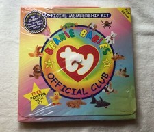 TY Beanie Babies Official Club Membership Kit 1st Edition SEALED