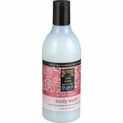 One with Nature Body wash Rose petal (893455000936)