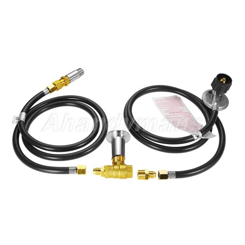 LP Propane Gas Fire Pit Valve Control System Kit Fireplace Regulator 90K BTU - Picture 2 of 6