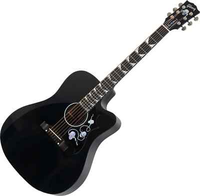 Gibson Dave Mustaine Songwriter Ebony Signature Koffer Artist Series LR Baggs