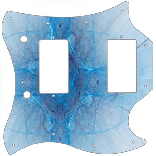 SG Standard Pickguard Custom Gibson Graphical Guitar Pick Guard Blue Webbing