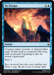 No Escape - Foil x1 - War of the Spark - NM-Mint, English - War of the Spark
