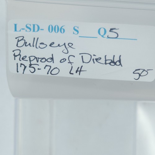 Safe deposit box lock, Bullseye brand, Left Hand, Reprod of Diebold 175-70 - Picture 9 of 9