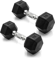 CAP Barbell Coated Dumbbell Weight | Multiple Options Pairs & Sets