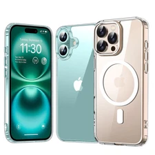 For iPhone 16 Pro Max/Plus Magnetic Magsafe Case Shockproof Anti-Yellowing Cover