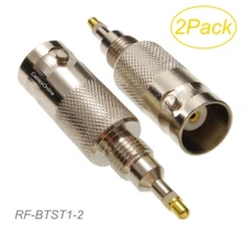 2-Pack BNC Female Antenna Conn. Radio Test Adapter for Motorola GP88/88S/338/328