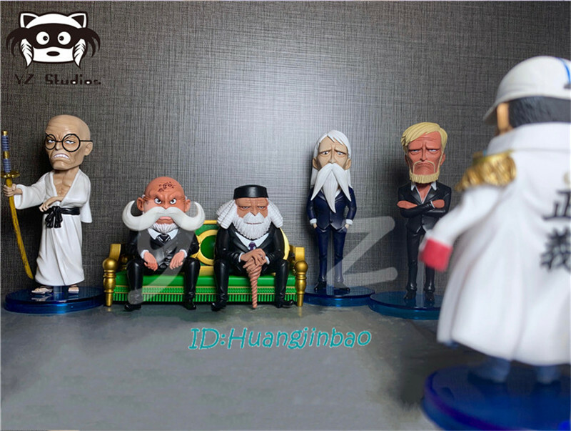 YZ Studio One Piece Gorosei Resin Model Painted Statue Full Set In