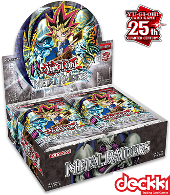 Metal Raiders | Booster Box | 24 Packs MRD-EN | 25th Anniversary