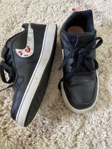 nike court borough low vintage floral