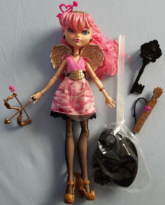1x Ever After High Puppe Chariclo Arganthone C.A. Cupid Doll BDB09