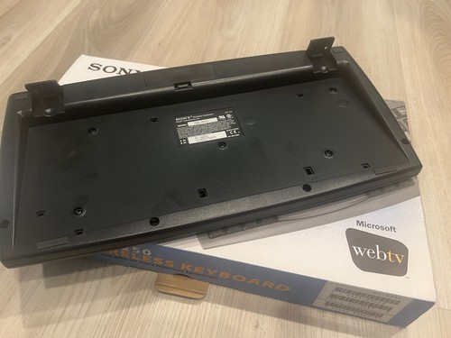 Sony Wireless Keyboard for WebTv Model SWK-8660 KI-W250 - Picture 3 of 8