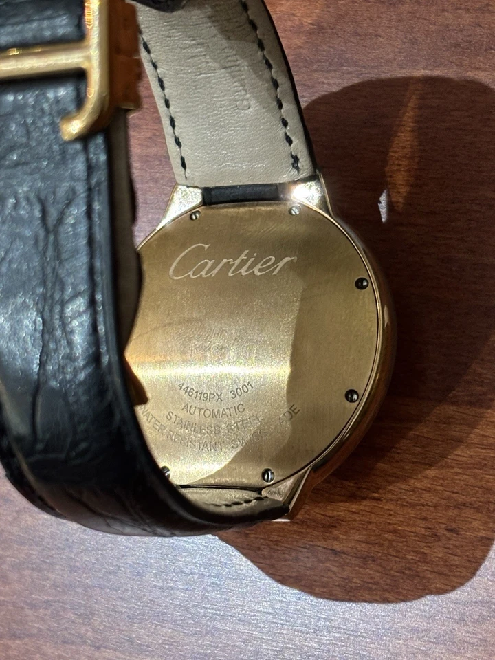 Cartier Ballon Bleu Black Strap-no Box, no papers - Image 2 of 4