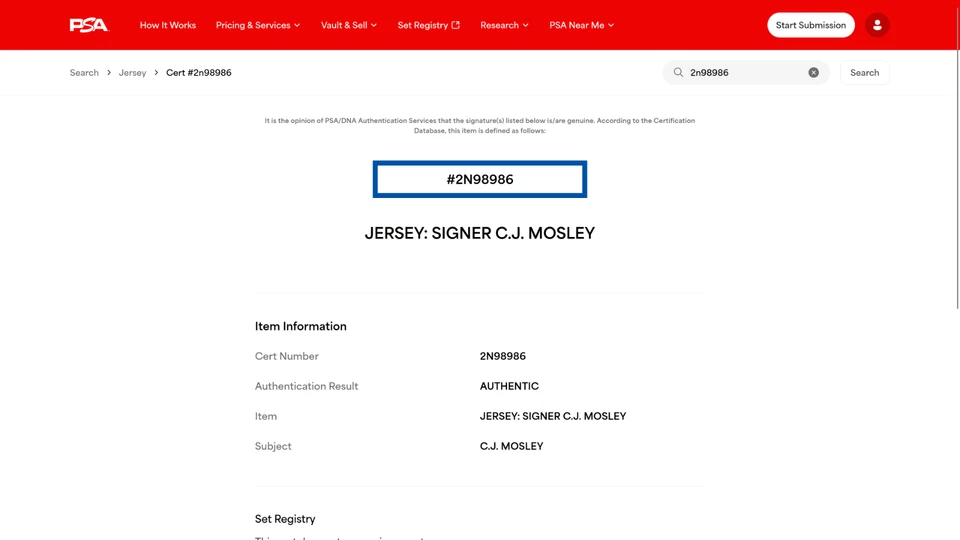 New York Jets C J Mosley Signed AUTHENTIC On-Field Nike NFL Jersey Includes COA - Image 4 of 4