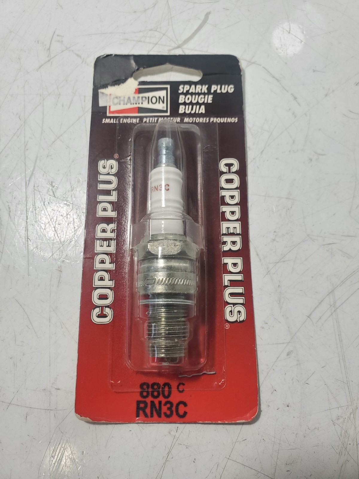 1 Champion Spark Plug RN3C 880C NOS