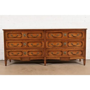 knee length dresses for ladies Mid Century Modern Plastic + ROSEWOOD CREDENZA / Long Dresser by Vallieres,  c. 1960's main image 0