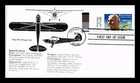 DR JIM STAMPS US COVER WILLIAM T PIPER AVIATION PIONEER AIR MAIL FDC SCOTT C129