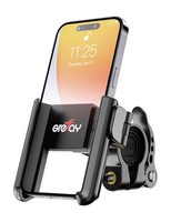 Grefay Handyhalterung Fahrrad Universal Motorrad Handyhalter 【1S Schwarz