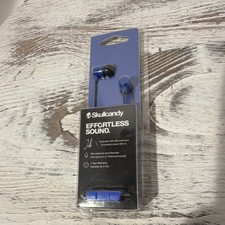Skullcandy Jib Wired In-Ear Earbuds 3.5mm Mic/Remote Blue/Black S2DUYK-M712