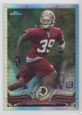 2013 Topps Chrome Prism Refractor 195/260 David Amerson #66 0c2