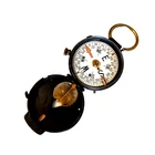 WW1 US Military Engineer Corps Brass Compass # 51478 Cruchon Emons Berne Vintage