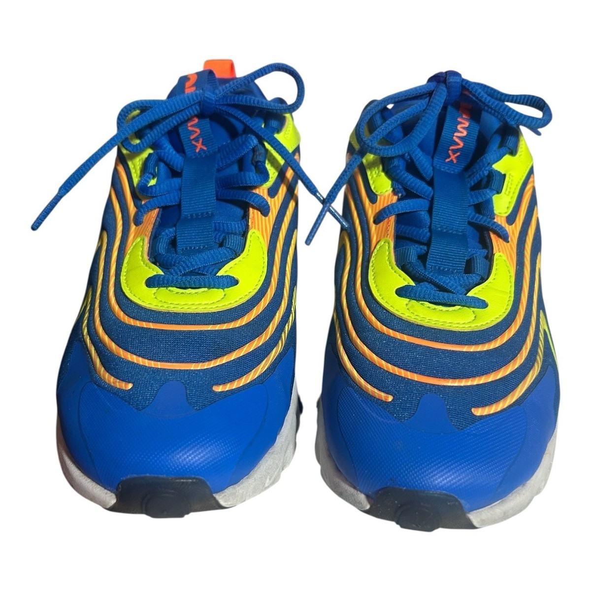 Nike Sneaker Nike 270 React Blue Yellow Nike Air Max 270 React ENG