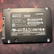 Samsung 850 EVO 250GB,Internal,2.5 inch (MZ75E250) Solid State Drive