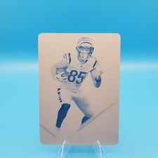 2017 Panini Limited - Limitless Tee Higgins Printing Plate Cyan 1/1 ONE of ONE