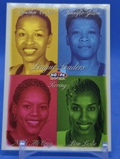 1999 WNBA Hoops Skybox League Leaders Cynthia Cooper Jennifer Gillom #7 HOF 