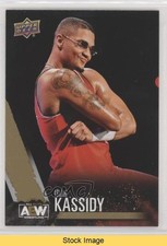 2021 Upper Deck AEW All Elite Wrestling Gold Isiah Kassidy #14 READ 6f8